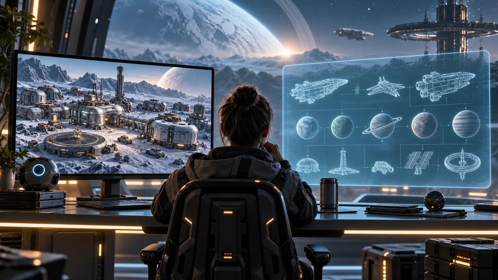 A pilot weighs a playable starship against an unfinished holographic roadmap.